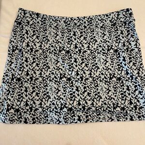 Tranquility- Light blue and black golf skirt NWOT